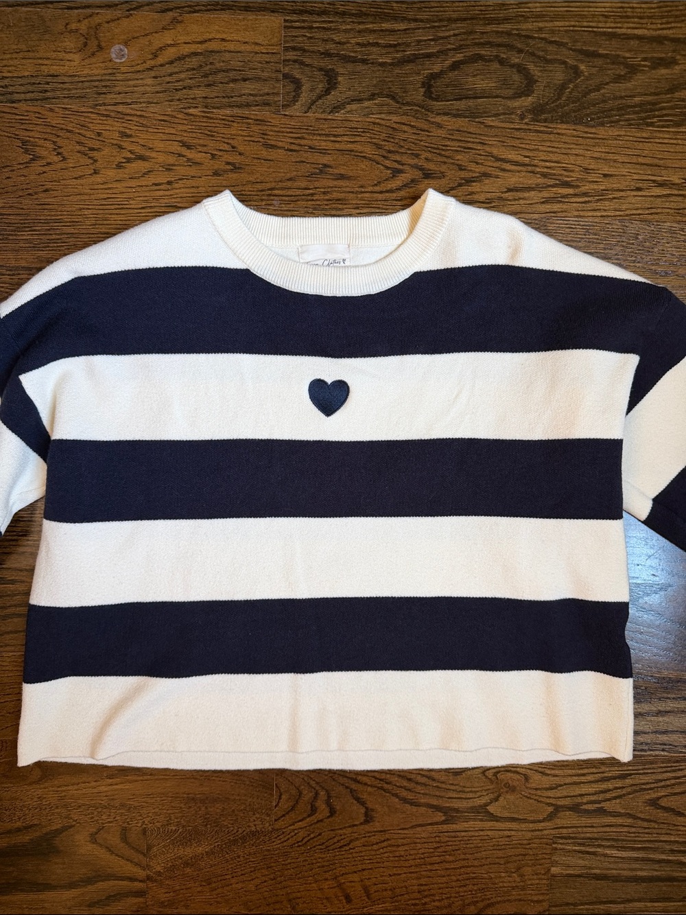 Easy Clothes Cropped Sweatshirt  One Size